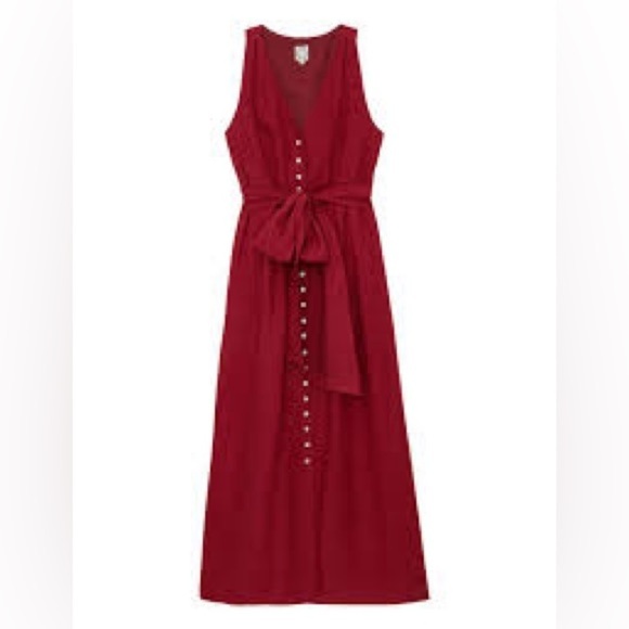 Ines de La Fressange Amber Dress in Raspberry EU 36 - Picture 5 of 16